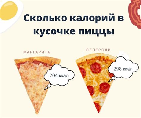Содержание калорий в пицце и его влияние на похудение