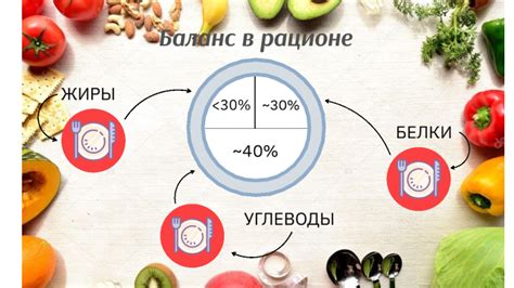 Создайте баланс в рационе