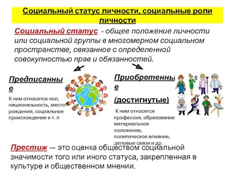 Социальная роль молодости