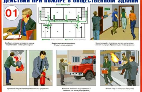 Спасательные работы при задымлении и пожаре