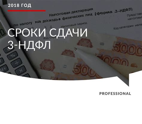 Сроки подачи декларации 3-НДФЛ