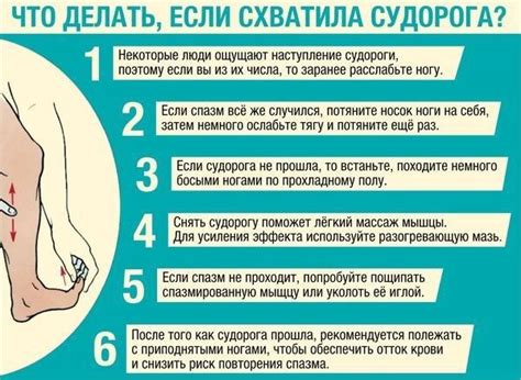 Судороги ног при лежании на спине