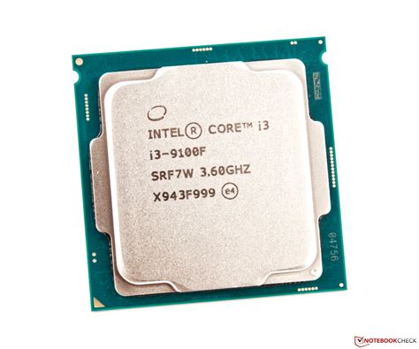 Технические характеристики процессора Intel Core i3 9100F