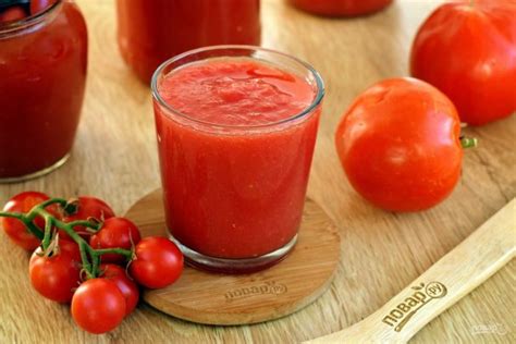 Томатный сок как источник витаминов и минералов