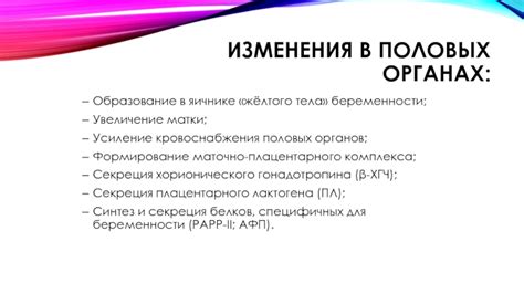 Увеличение матки и изменения в органах: важные аспекты