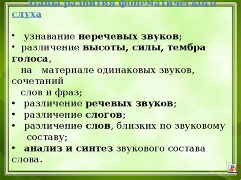 Узнавание голоса