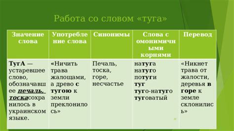 Устаревшее употребление слова