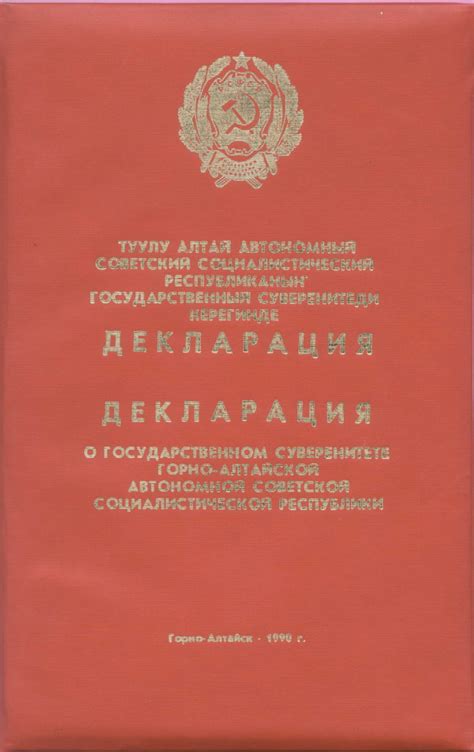Учреждение Советской республики