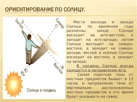 Факты и данные о явлении солнечного восхода на северо-востоке