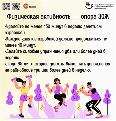 Физическая активность и регулярные тренировки