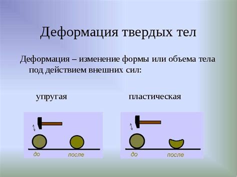 Физические свойства тела