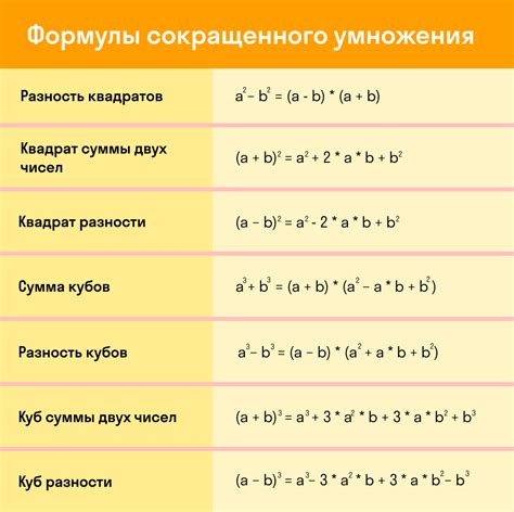 Формулы