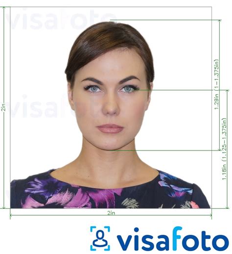 Фотография для визы