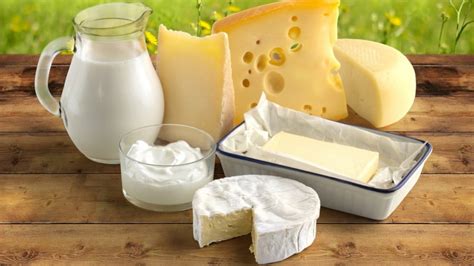 Фрукты и молочные продукты: