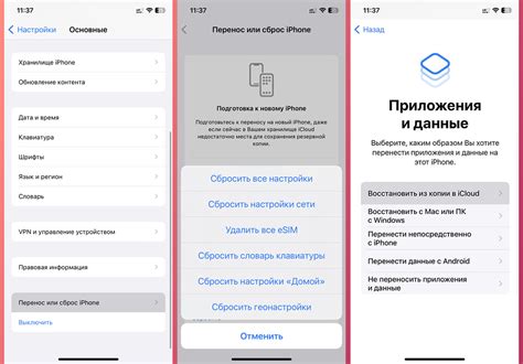 Что остается на iPhone при выходе из iCloud