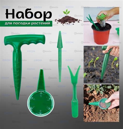 Шаг 4: Сеялка – оптимальный инструмент для посадки