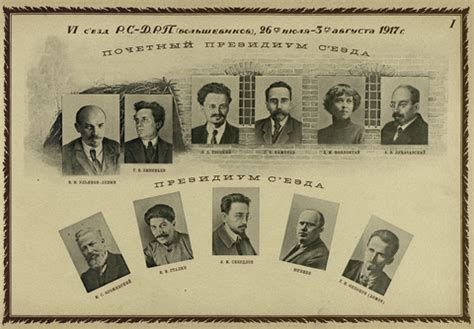 VI съезд ЦК РСДРП Б: исторический обзор